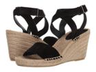 Via Spiga Nevada (black Suede) Women's Shoes