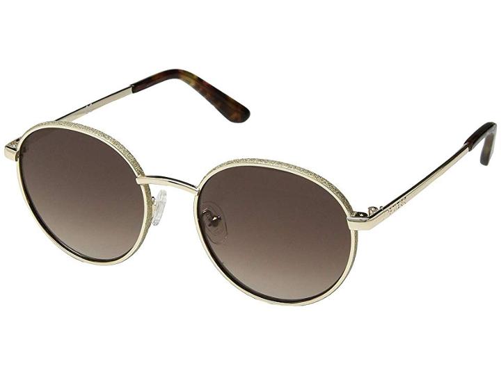 Guess Gu7556 (gold/gradient Brown) Fashion Sunglasses