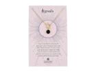 Dogeared #goals, Onyx Gem Toggle Necklace (gold Dipped) Necklace