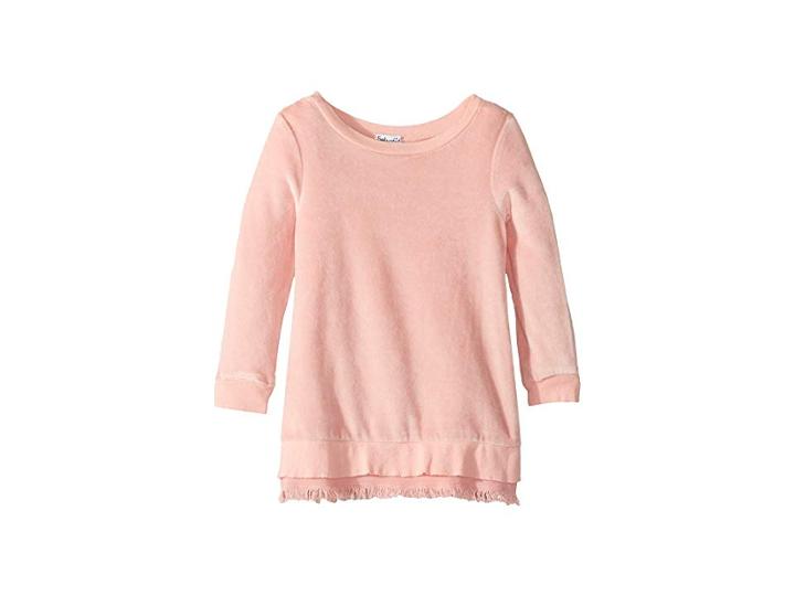 Splendid Littles Velour Dress (little Kids) (mellow Rose) Girl's Dress