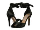 Kristin Cavallari Lilac Heeled Sandal (black Satin) High Heels