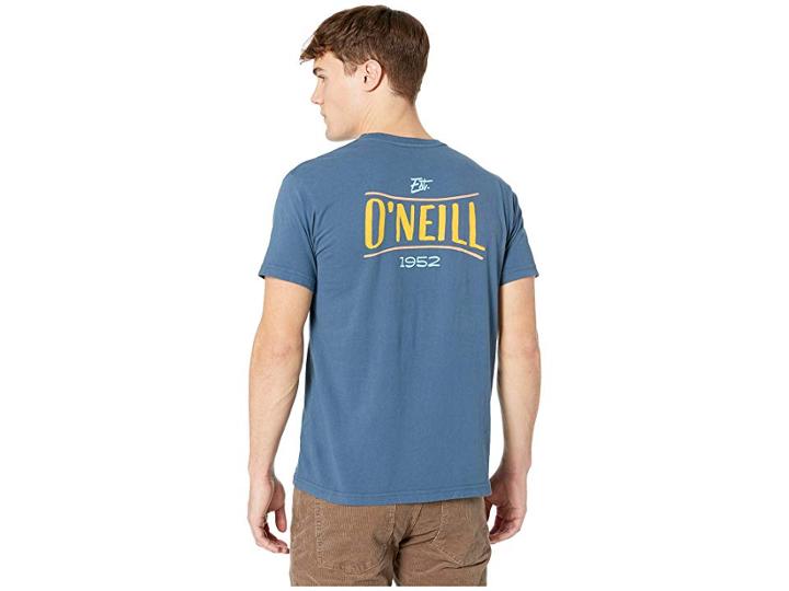 O'neill Stay Chill Short Sleeve Screen Tee (navy) Men's T Shirt