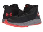 Under Armour Ua Jet Mid (black/graphite/radio Red) Men's Shoes