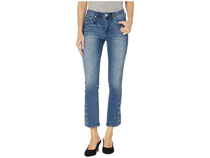 Seven7 Jeans Mid-rise Ankle Boot W/ Grommets In Reeves (reeves) Women's Jeans