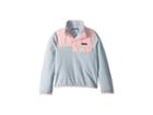 Columbia Kids Harborsidetm Overlay Fleece (little Kids/big Kids) (cirrus Grey/cupid) Girl's Fleece