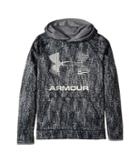 Under Armour Kids Sg Armour Fleece Novelty Big Logo Hoodie (big Kids) (black/black/black) Boy's Sweatshirt