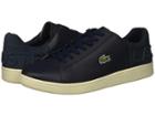Lacoste Carnaby Evo 418 1 (navy/off-white) Men's Shoes