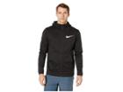 Nike Spotlight Full Zip Hoodie (black/white) Men's Sweatshirt