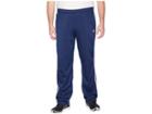 Adidas Big Tall Essentials 3-stripes Regular Fit Tricot Pants (collegiate Navy/white 1) Men's Casual Pants