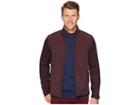 Perry Ellis The Essential Full Zip Stretch Fleece Jacket (port) Men's Coat