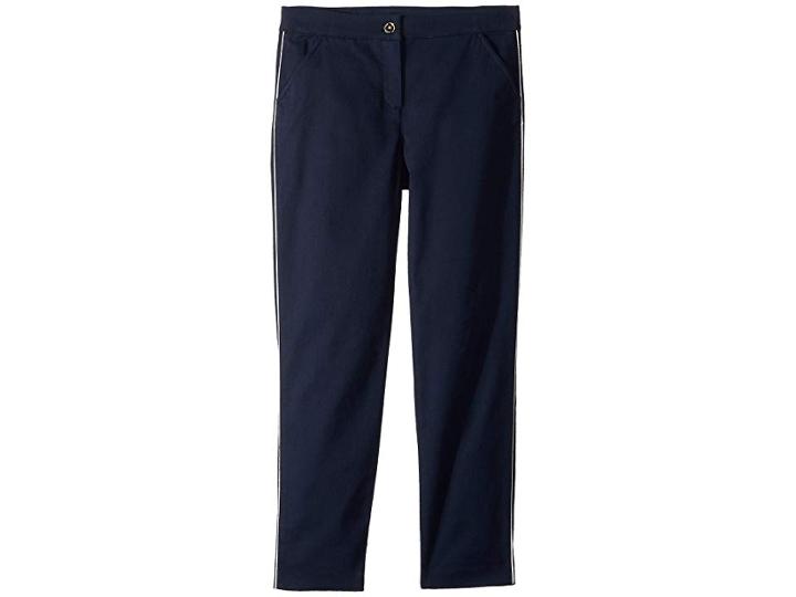 Janie And Jack Twill Chino Pants (toddler/little Kids/big Kids) (blue) Girl's Casual Pants