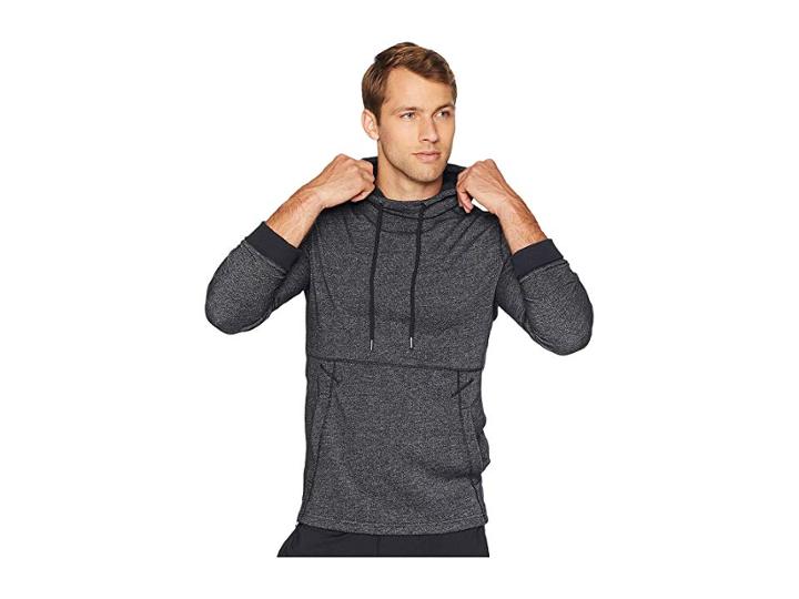 Under Armour Speckle Terry Hoodie (black/black) Men's Sweatshirt