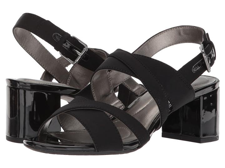 Bandolino Stepa (black Lycra Lycra) Women's Shoes