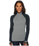 Smartwool Dacono Funnel Neck Sweater (lochness Heather) Women's Sweater