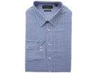 Nick Graham Geo Print Dress Shirt (blue) Men's Long Sleeve Button Up