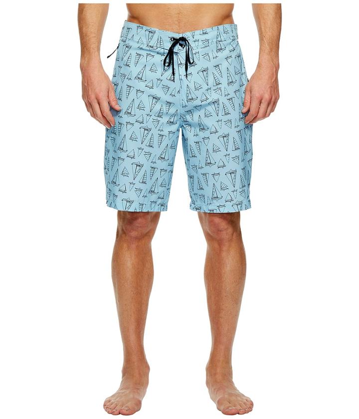Hurley Phantom Jif Iv Maritime 20 Boardshorts (ocean Bliss) Men's Swimwear