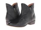 Seychelles Lucky Penny (black Leather) Women's Zip Boots
