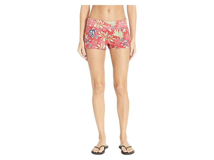 Roxy Endless Summer Printed Boardshorts (cardinal Vivian Small Swim) Women's Swimwear