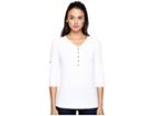 Kuhl Shasta 3/4 Sleeve Shirt (white) Women's Long Sleeve Pullover