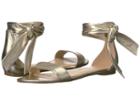 Ivanka Trump Carthe (gold Leather/foil Rava) Women's Sandals