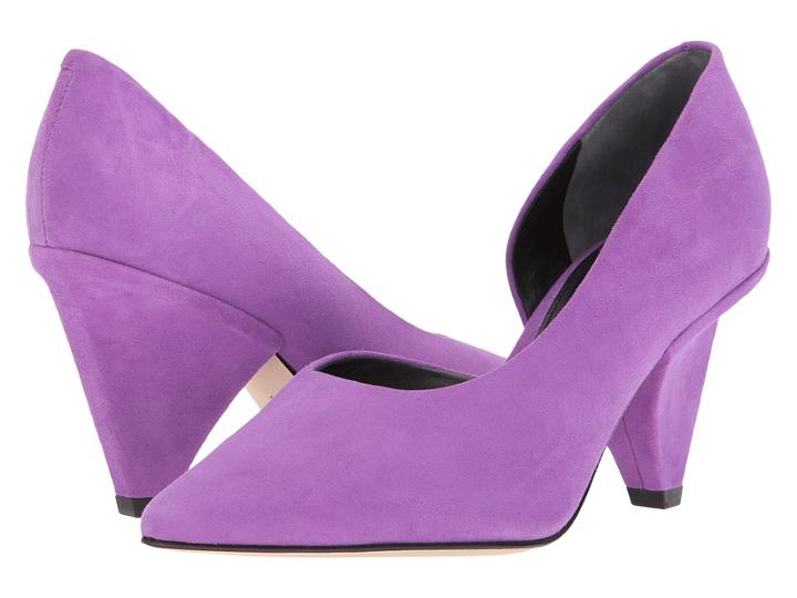 Sigerson Morrison Garson (purple Soft Suede) Women's Shoes
