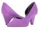 Sigerson Morrison Garson (purple Soft Suede) Women's Shoes