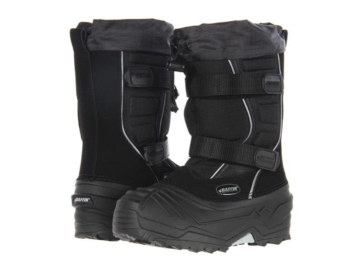 Baffin Kids Young Eiger (little Kid) (black) Kids Shoes