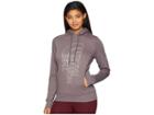 The North Face Trivert Pullover Hoodie (rabbit Grey/silver Foil) Women's Sweatshirt