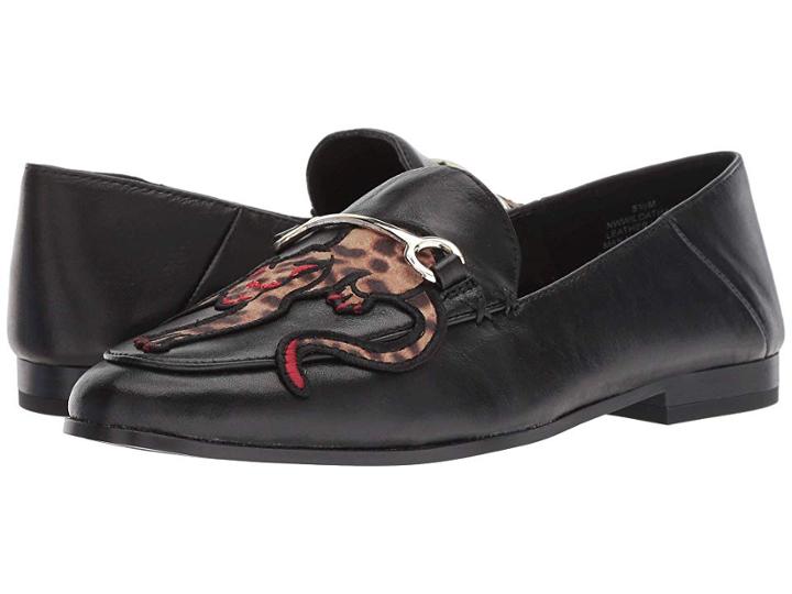 Nine West Wildathart (black Leather) Women's Shoes