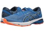 Asics Gt-1000 6 (victoria Blue/dark Blue/shocking Orange) Men's Running Shoes
