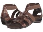Munro Zena (brown Python) Women's Sandals