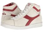 Diadora Game L High Waxed (white/red Pepper) Athletic Shoes