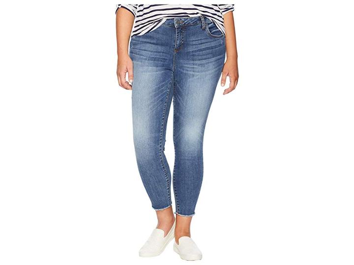 Kut From The Kloth Plus Size Connie Ankle Skinny Jeans In Guileless (guileless/medium Base Wash) Women's Jeans