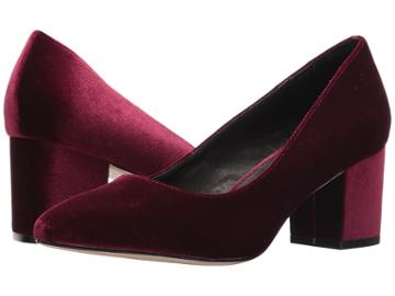 Steven Bambu (burgundy Velvet) Women's Shoes
