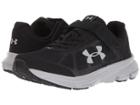Under Armour Kids Ua Bps Rave 2 Ac Wide (little Kid) (black/overcast Gray) Boys Shoes