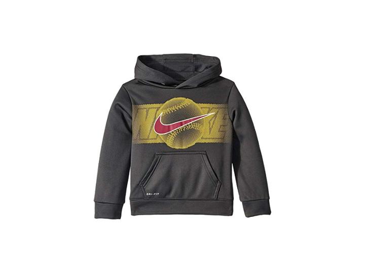 Nike Kids Halftone Sportball Hoodie (toddler) (anthracite) Boy's Sweatshirt