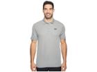 Under Armour Golf Performance Polo 2.0 (true Gray Heather/black) Men's Short Sleeve Pullover