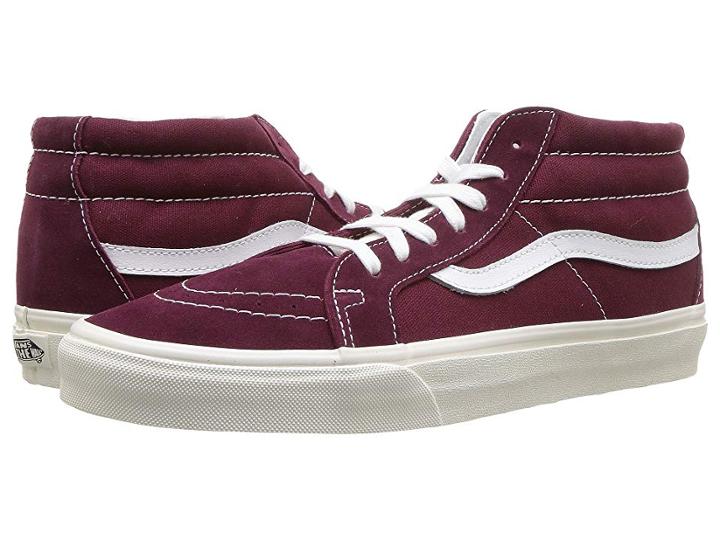 Vans Sk8-mid Reissue ((retro Sport) Port Royale) Skate Shoes