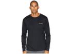 Columbia Pfg Zero Rulestm L/s Shirt (black) Men's Long Sleeve Pullover
