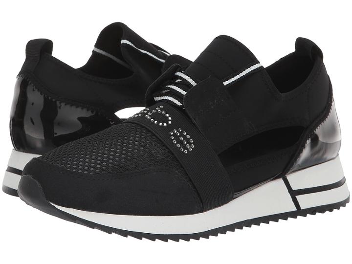 Bebe Brienna (black) Women's Lace Up Casual Shoes