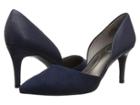 Bandolino Grenow D'orsay Pump (navy/navy Synthetic) Women's Shoes