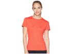 Prana Eileen Sun Top Short Sleeve (carmine Pink) Women's Swimwear