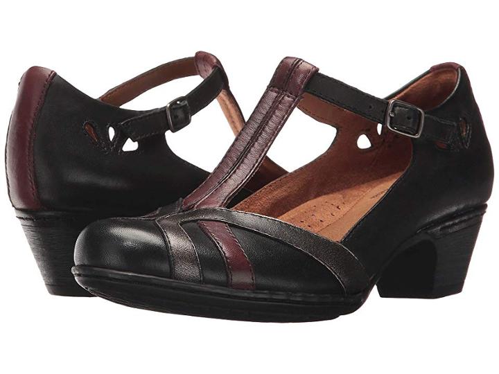 Rockport Cobb Hill Collection Cobb Hill Angelina (black Multi) Women's Maryjane Shoes