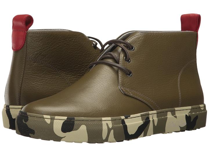 Del Toro High Top Chukka Sneaker (olive Camo) Men's Shoes