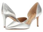 Sam Edelman Telsa (soft Silver Soft Metallic Sheep Leather) Women's Shoes
