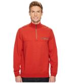 Tommy Bahama Reversible Nfl Flip Drive 1/2 Zip Pullover (49ers) Men's Clothing