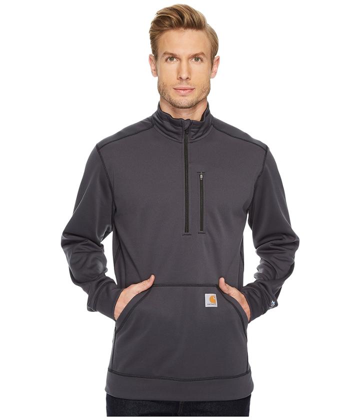 Carhartt Force Extremes Mock Neck 1/2 Zip Sweatshirt (shadow) Men's Sweatshirt