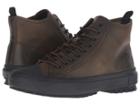 Frye Ryan Lug Mid Lace (forest Wp Textured Smooth Pull Up) Men's Lace-up Boots