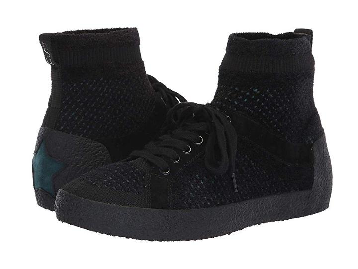 Ash Ninja Kashmere Tweed (black/teal) Women's Lace Up Casual Shoes