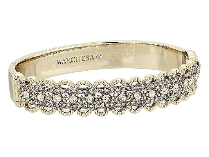 Marchesa Filagree Bangle Bracelet (gold/gold Tonal) Bracelet